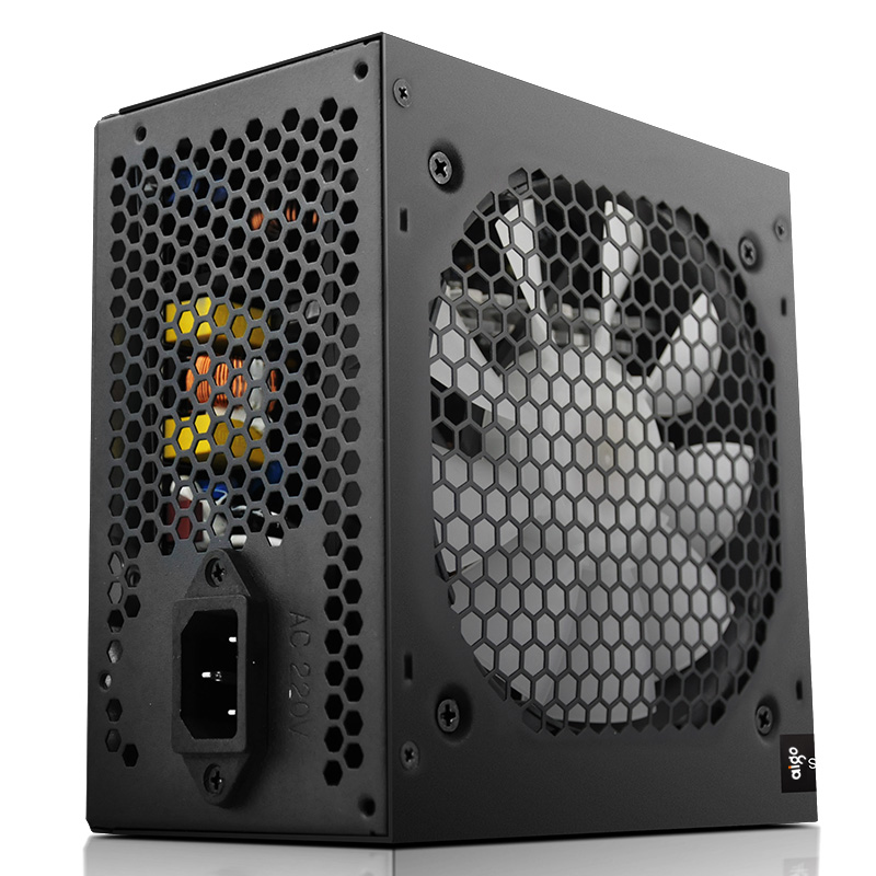 Go AK-Unidad de fuente de alimentación PSU para PC, ventilador negro silencioso para juegos, 600mm, rgb, 24 Pines, 12V, ATX, fuente de alimentación para ordenador de escritorio, BTC, 120 W