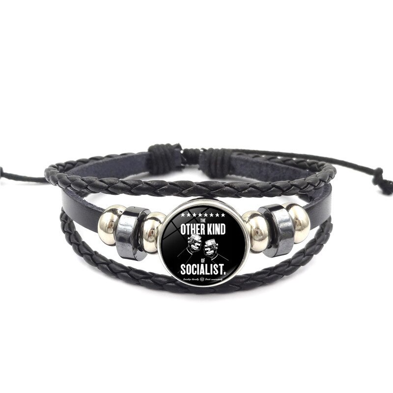 Products Accessories Jack Daniels Time Stone Braided Bracelet Retro Handmade DIY Beaded Bracelet Multilayer Hand Jewelry: Xswx1868 7