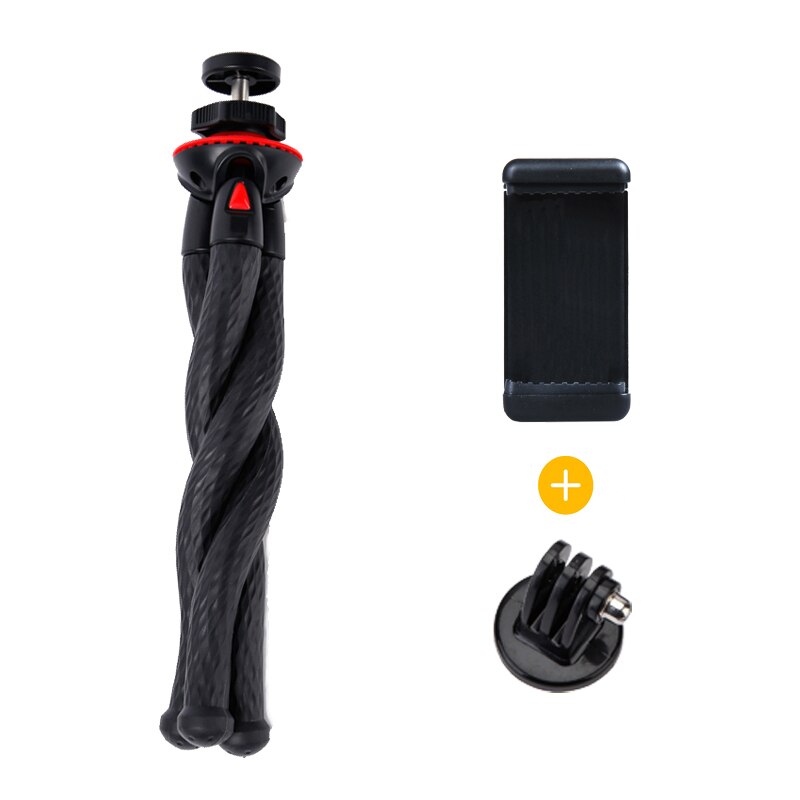 Fotopro fleksibelt stativ til telefon med bluetooth vandtæt kamerastativ til gopro rejsestativ til smartphone vkontakte video