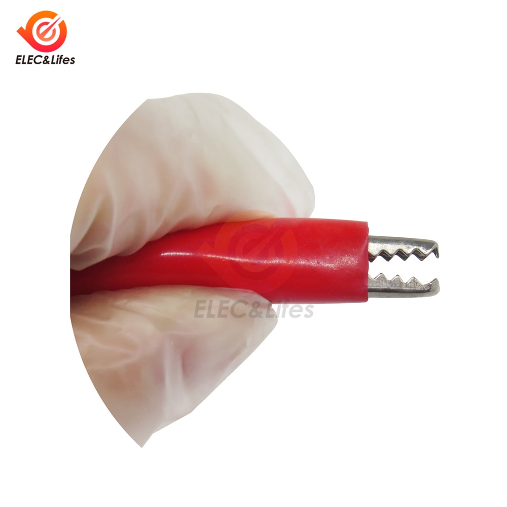 1.1m Digital Oscilloscope BNC Probe Test Leads 50 ohm Coaxial Q9 Male Plug to Dual Alligator crocodile clip test line cable