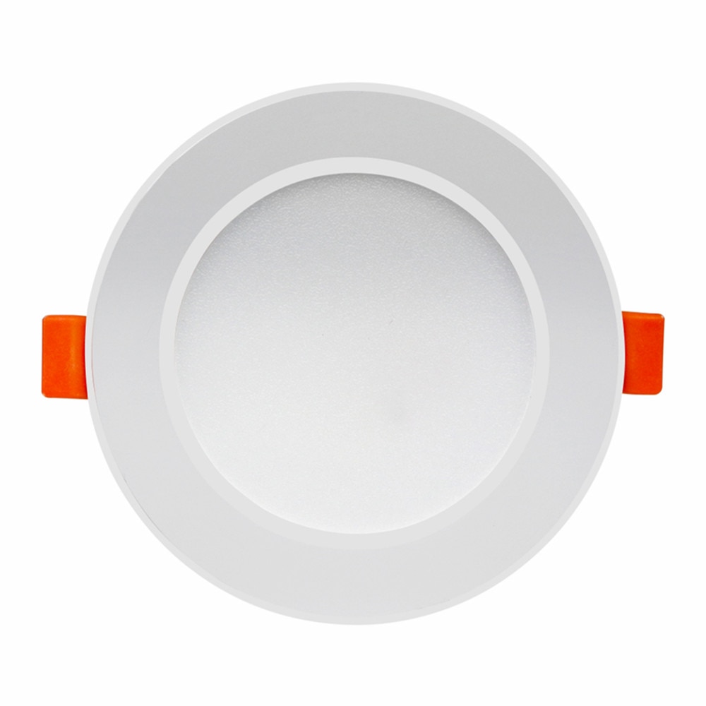 Innfelt ledet downlight ultra tynn sølv hvit gylden ledet taklampe 3w 5w 9w ledet få øye på lys belysning til stue soverom