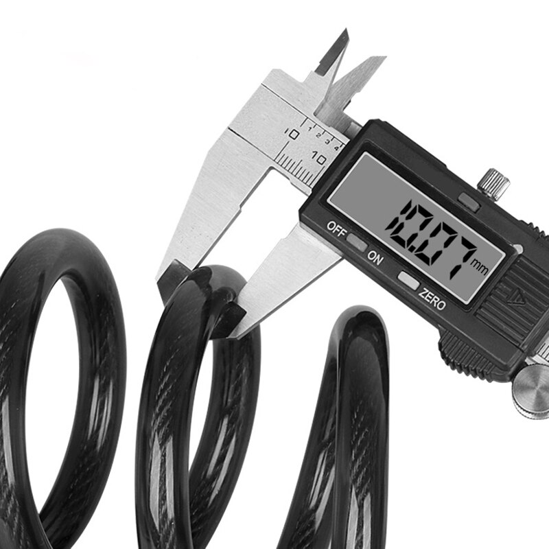 Bike Lock, Bike Locks Cable Lock Coiled Secure Keys Bike Cable Lock