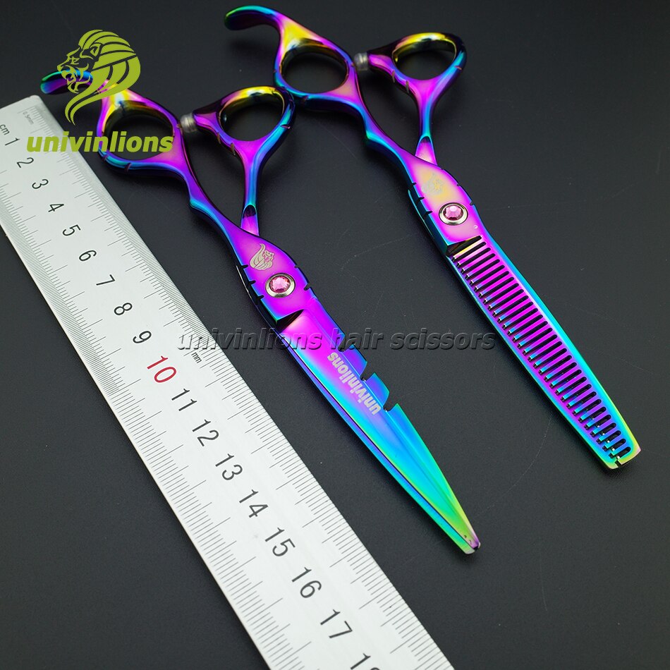 6 Haar schneide scheren einstellen japanischen haar schneiden schere barbor haar sissors rasiermesser friseur schere Pony geschnitten