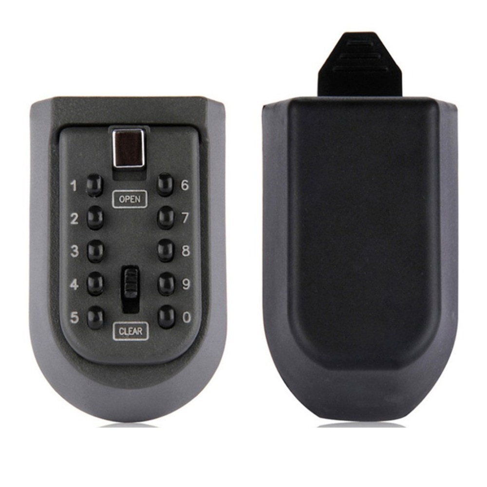 Electronic In Safe Box Iron Wall Hanging Key Code lock Thickening Metal Key Box Housekeeper Secret Box Secret hiding
