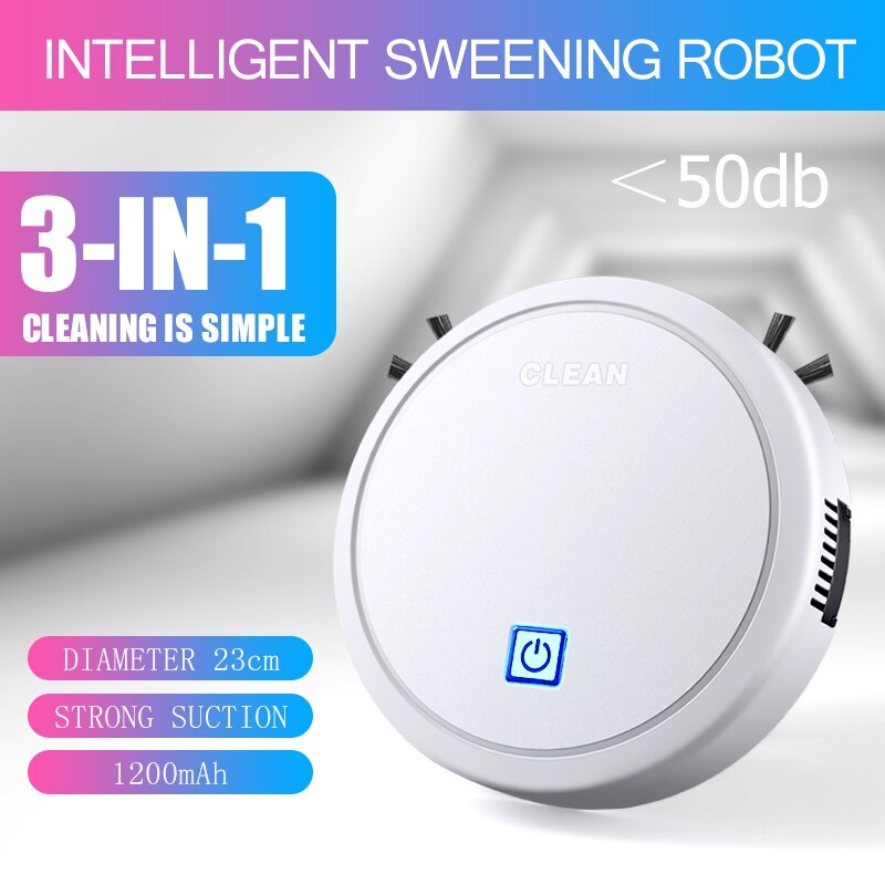 Chargable Intelligent Sweeping Robot Automatic Cleaning Machine Lazy Smart Robot Vacuum Cleaner Home Office Cleaning