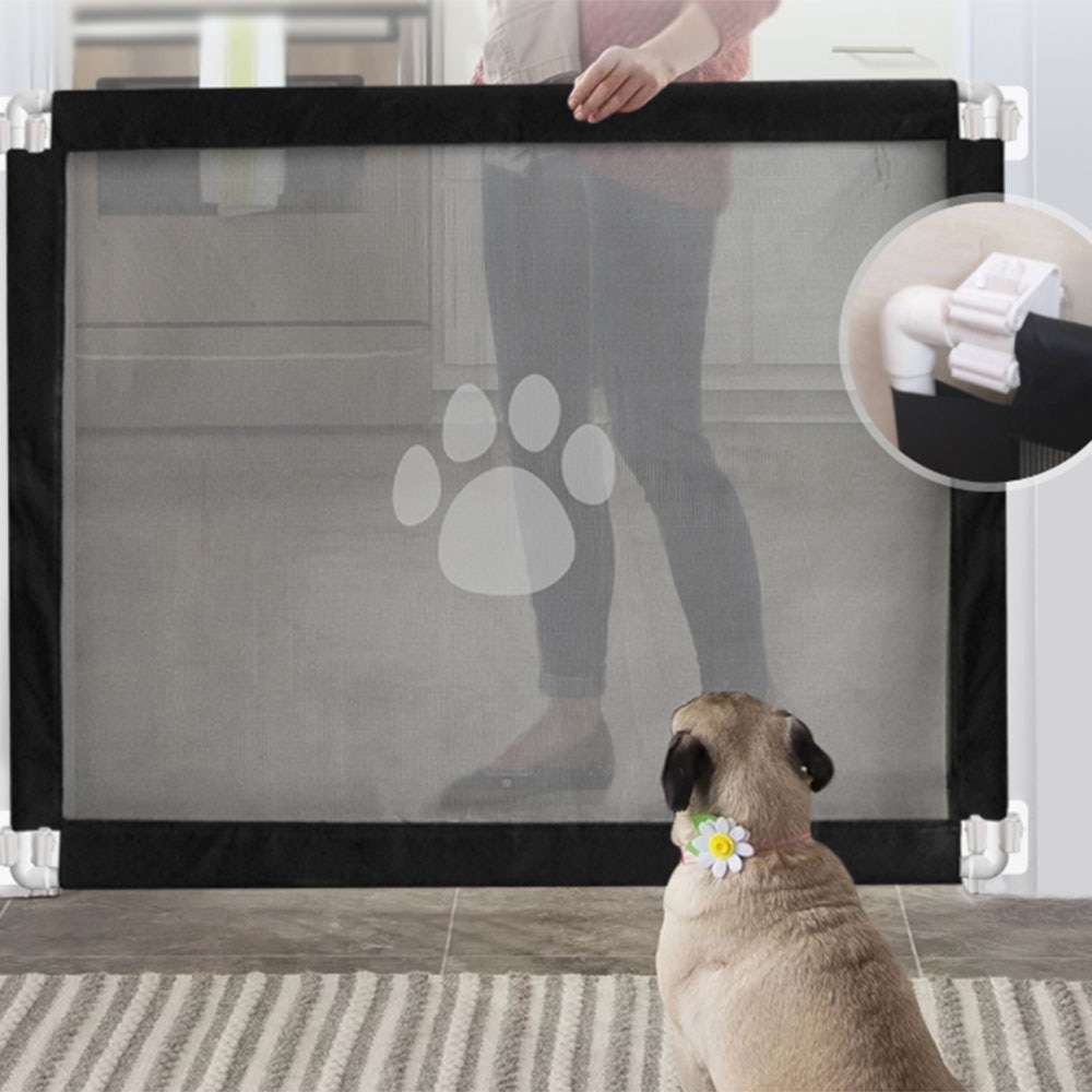 Protector portátil para el hogar, red de seguridad, juego de valla para perros y gatos, caja de malla aislante, protección de seguridad para mascotas
