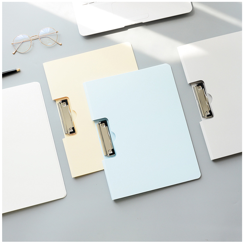 Classeur Horizontal A4 multifonctionnel, presse-papiers, PP solide, pour le bureau, livre d'exposition, papeterie pour étudiants