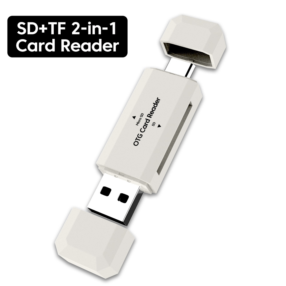 Szybka karta 2 w 1 czytnik USB typu C do Micro karta SD TF pamięć Flash Adapter do czytnik kart SD akcesoria do laptopa: green