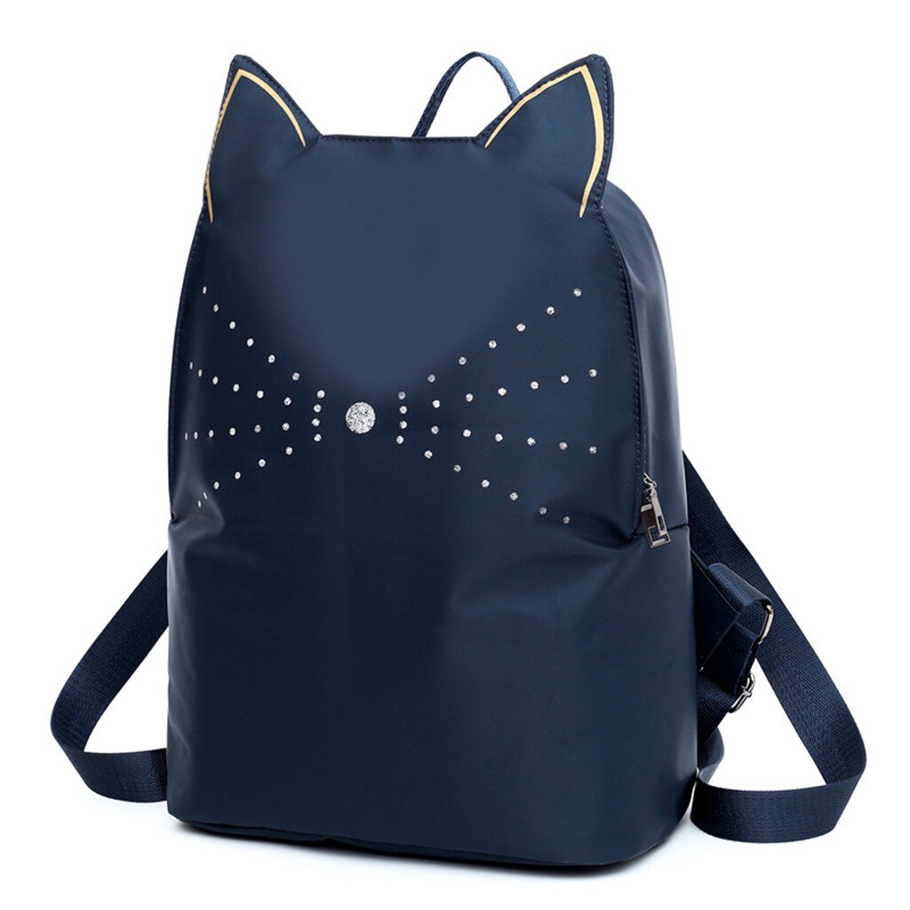 2020 meninas gato orelha ombro mochilas mulheres grande capacidade saco de escola bonito mochilas para adolescentes meninas portátil mochila