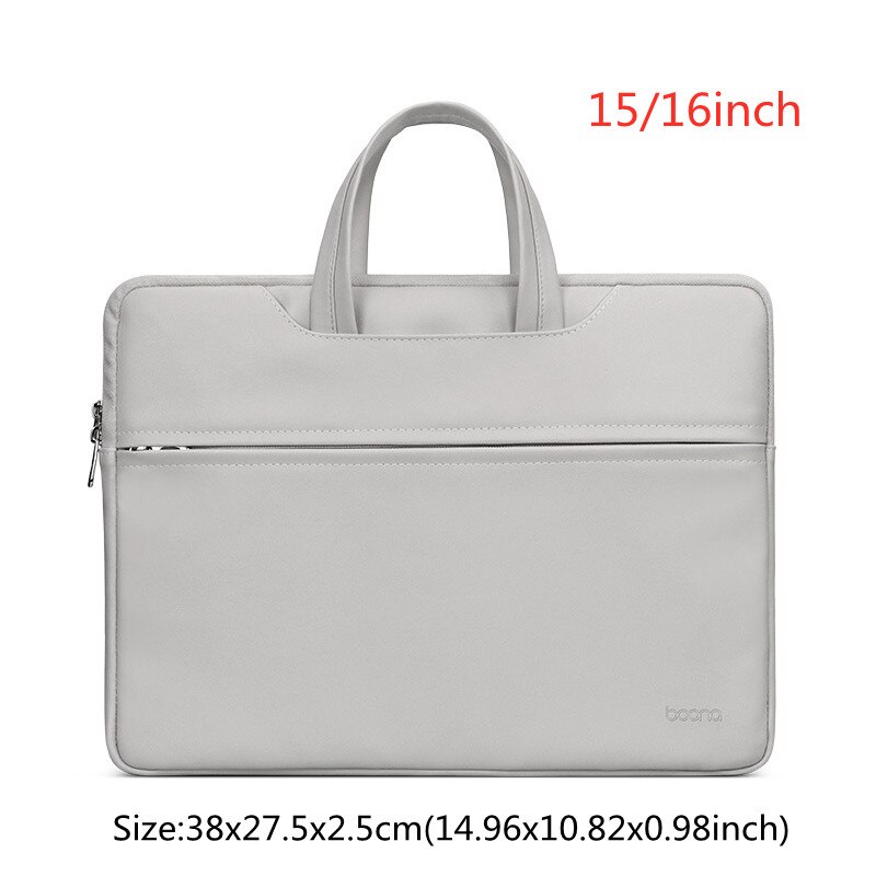 Przenośny Laptop teczki podróż służbowa niezbędny komputer Organizer do dokumentów torebka duża pojemność przechowywania akcesoria do torebek: Gray L