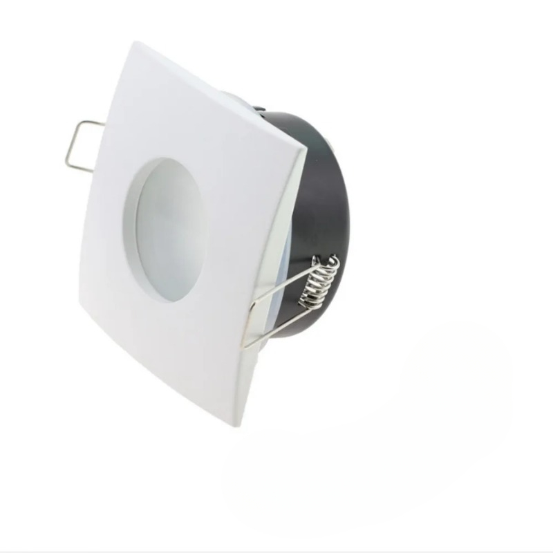 Takbelysning 7w dårlig  gu5.3 runde  gu10 MR16 spotlightarmatur innfelt vanntett  ip65 ledet downlight: Lyse blå