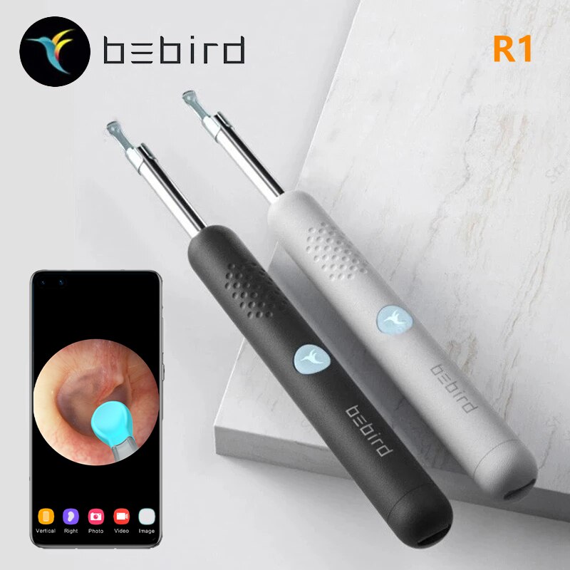 Bebird R3 R1 Ear Cleaner Minifit Wax Removal Tool Digital 300W Precision Camera IP67 Waterproof Endoscope Otoscope Health Care