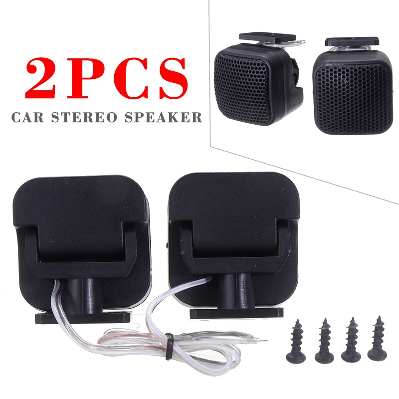 2Pcs Car Audio Hoorns Voertuig Draagbare Tweeter 97db Voor Auto Truck Speaker Tweeters Speakers Geluid Diy Onderdelen Moulding
