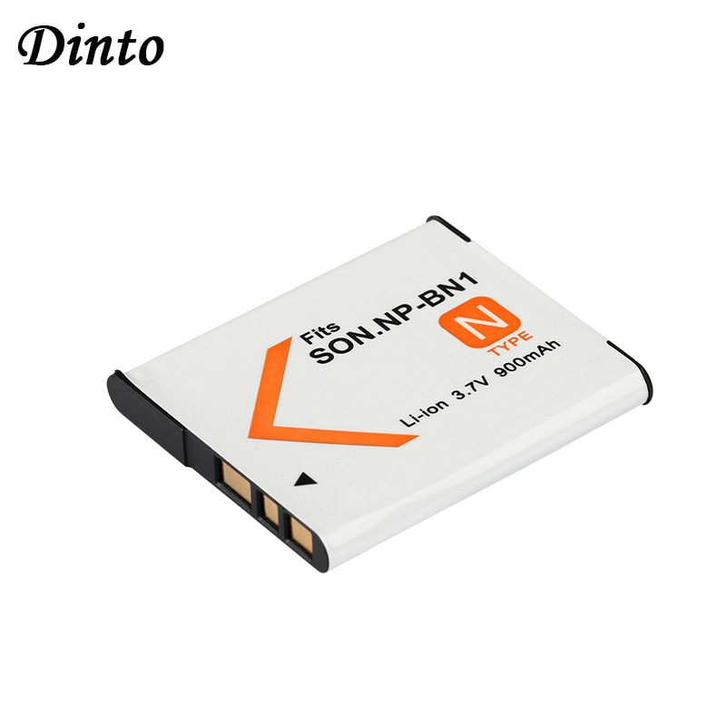 Dinto 1 Pc 900 Mah NP-BN1 NPBN1 Np BN1 Li-Ion Camera Batterij Voor Sony DSC-W310 W330 W350 W370 W380 w390 TX7 TX5 WX5C W620