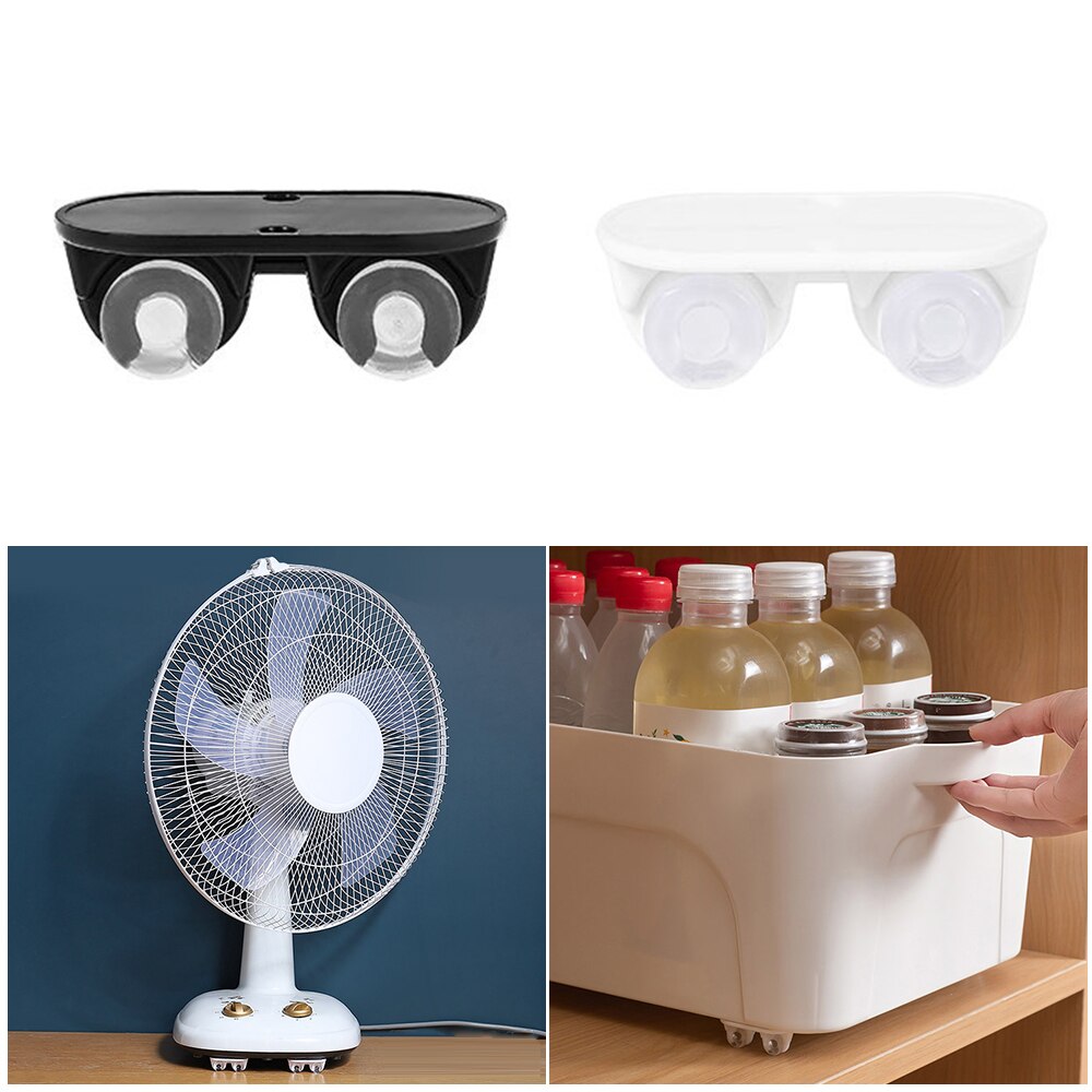 8 st självhäftande mini länkhjul för förvaringslåda remskiva papperskorg universal hem tysta tunga små länkhjul