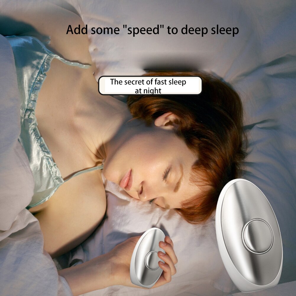 Microcurrent Sleep Aid Handheld Hypnosis Anxiety Insomnia Reliever Stress Relief Sleep Aids Improving Sleep Instrument
