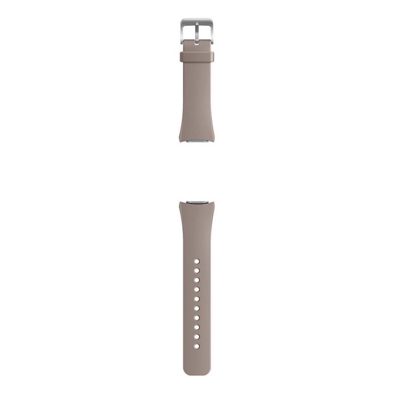 Para Samsung Gear S2 R720, reloj de pulsera de silicona, correa de repuesto para reloj, pulsera deportiva cromada, pulsera colorida de