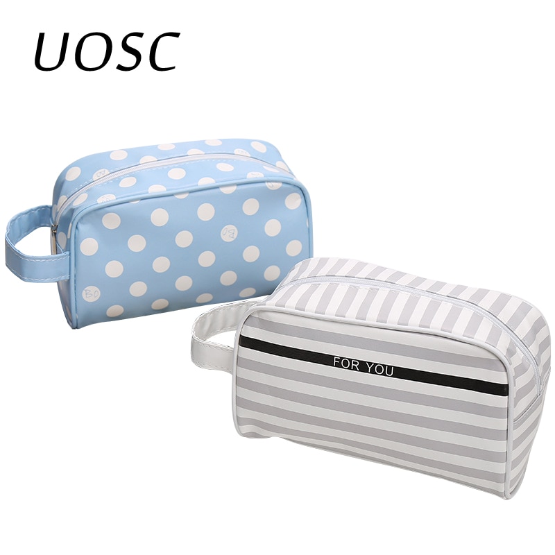 UOSC Travel Cosmetic Bag For Women Portable Make up Bag Wash Neceser Toiletry Bags Female Necessaries Multifunction Makeup Cases