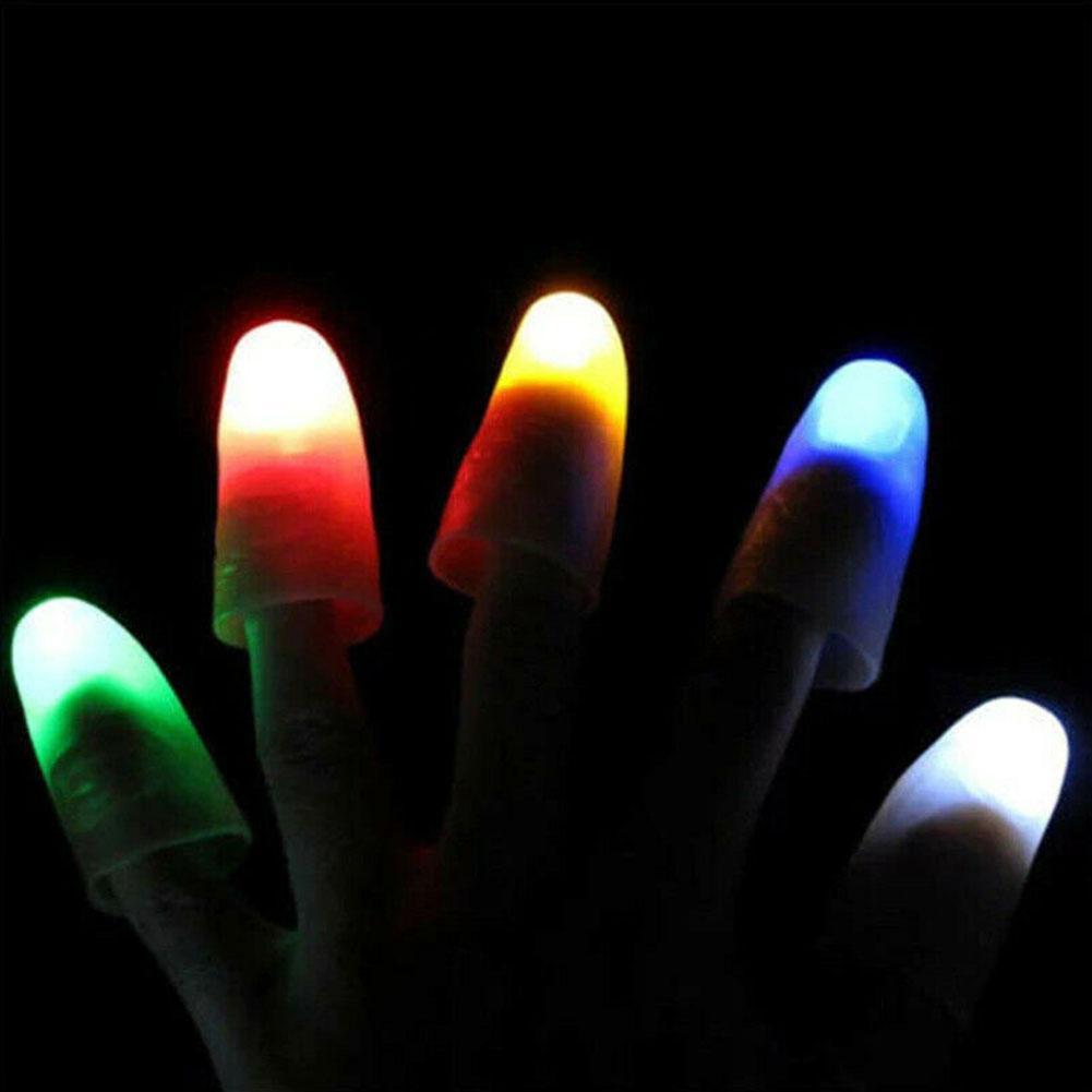 Leucht Spielzeug freundlicher Erstaunliche Fantastische glühen Spielzeug LED Licht Finger-Beste Finger glühen glühende Finger Für freundlicher Ringe l L5L6