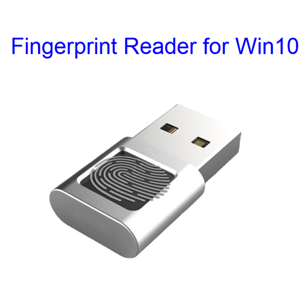 Mini USB Fingerabdruck Leser Modul Gerät Biometrische Scanner für Fenster 10 Hallo Dongle Laptops PC Sicherheit Schlüssel Usb-schnittstelle