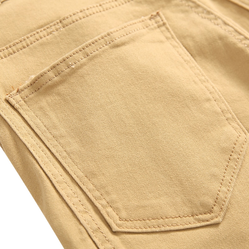Europa amerika stil män skinny jeans kaki slitna hål grader personlighet veck smal trend motorcykel cykel jeans jeansbyxor