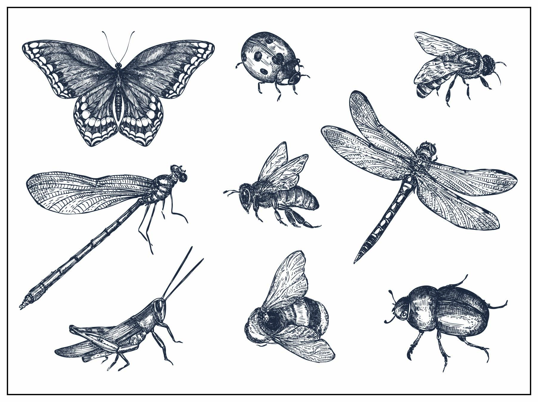 Insekter genomskinlig tydlig stämpel för gör-det-själv-scrapbooking/korttillverkning/barn julpyntande tillbehör