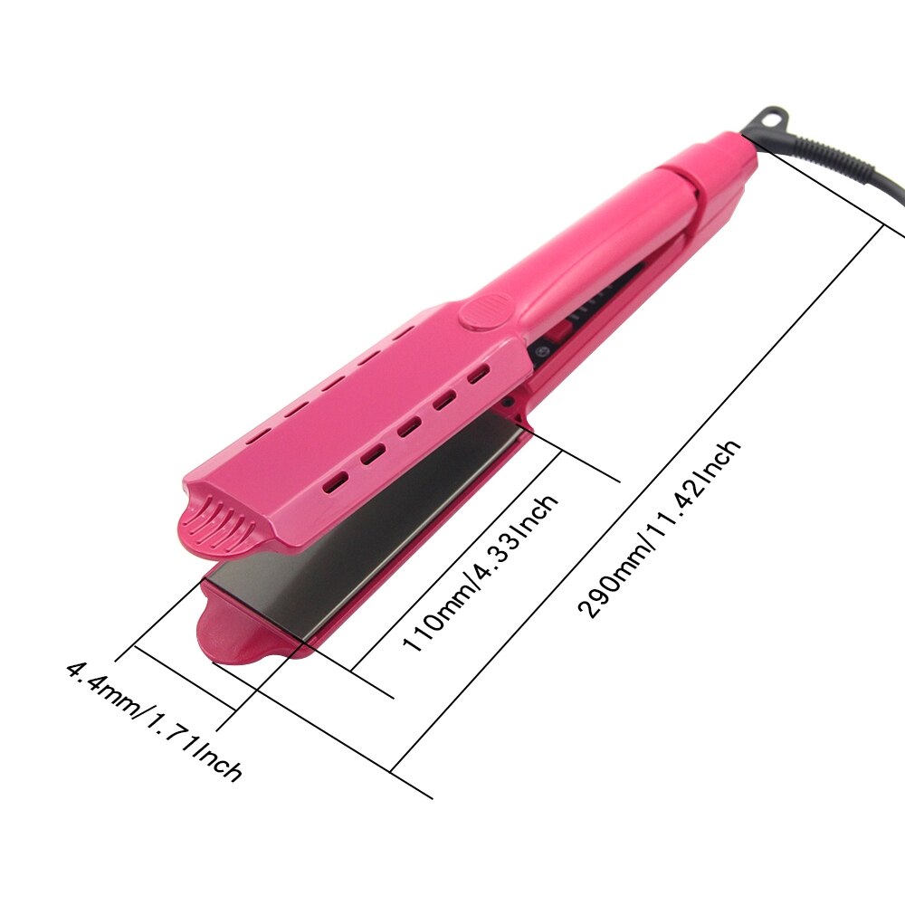 Hair Straightener Steam Flat Iron Five-Gear Hair Straightening Tourmaline Ceramic Hair Straightener Styling Tools