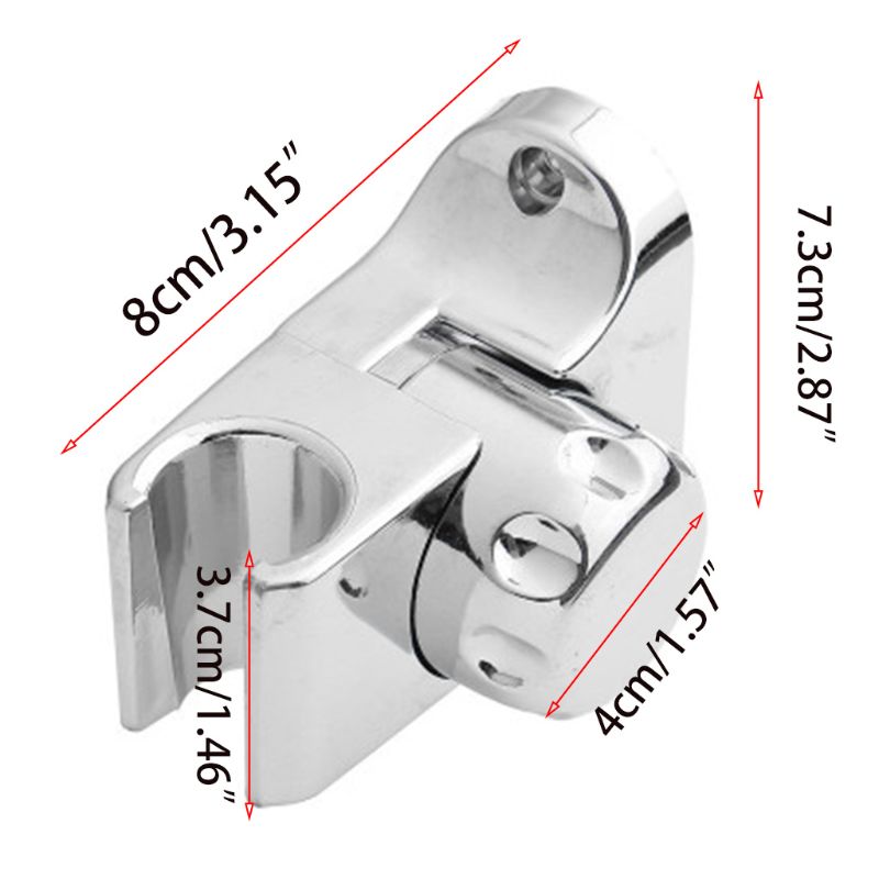 Soporte de cabeza de ducha ajustable rotación Universal, soporte de ducha de baño, soporte montado en la pared, utensilios para el baño, accesorios