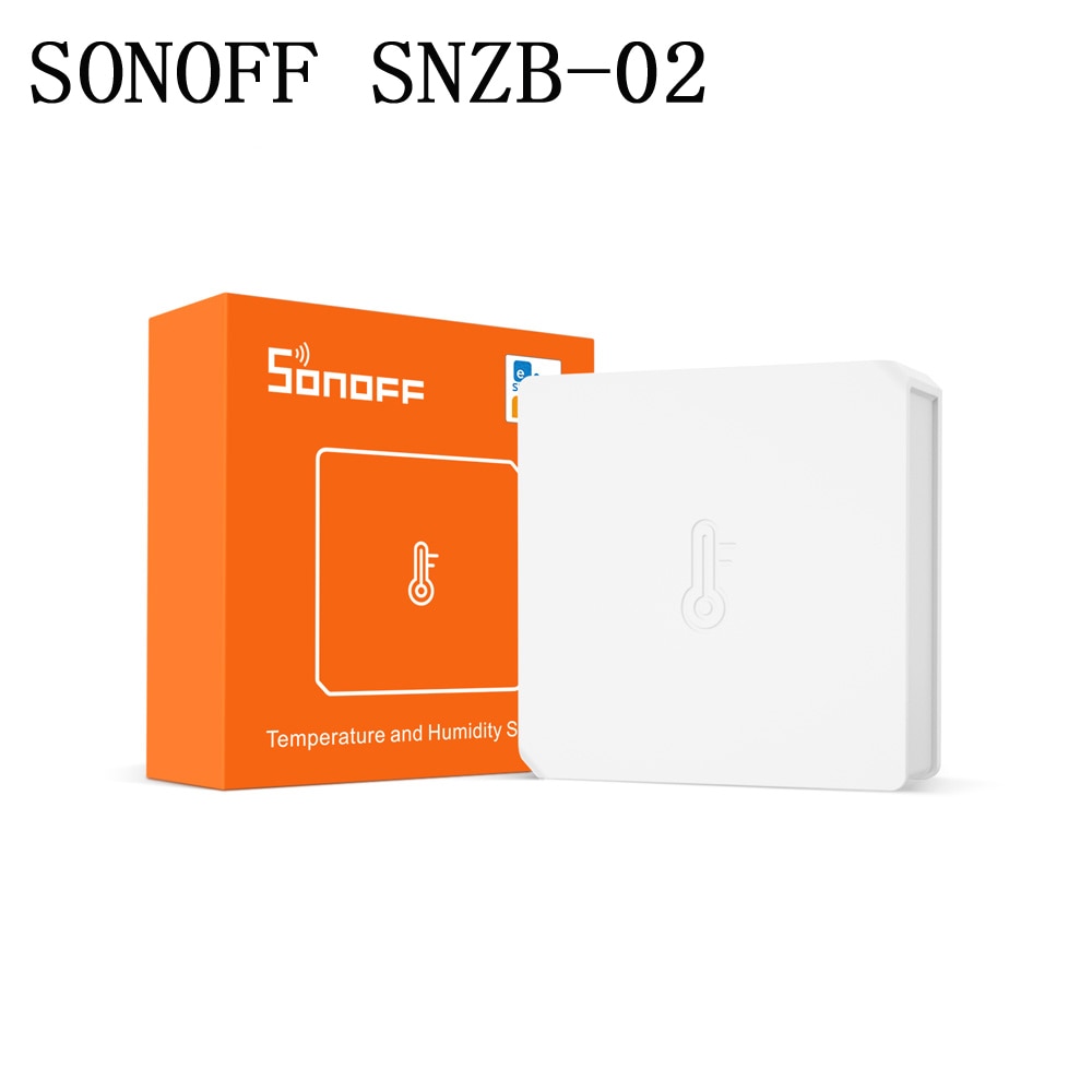 Sonoff snzb -02 -  zigbee temperatuur- en vochtigheidssensor werkt met sonoff zigbee bridge realtime gegevenscontrole via ewelink-app