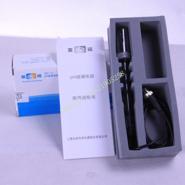 231-01 PH Electrode Glass Electrode Acidimeter Probe