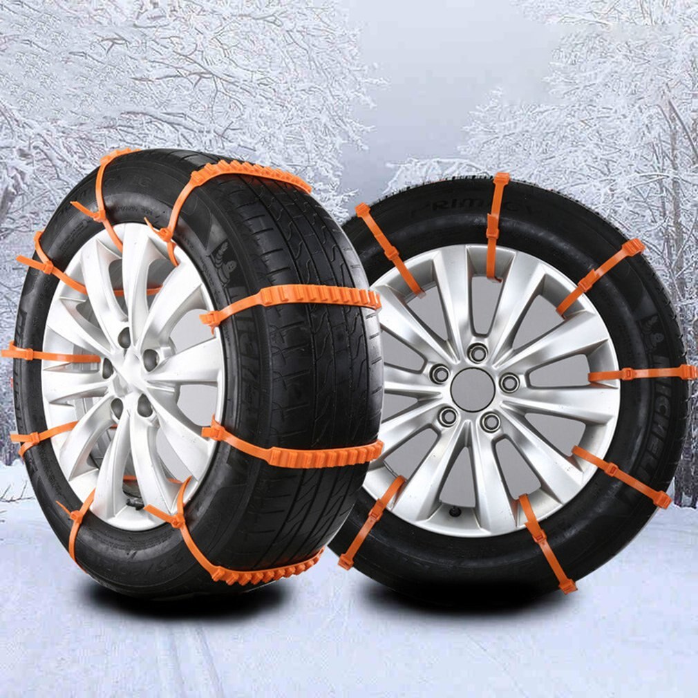 Practicla Band Ketting Voor Auto Off-Road Auto Suv Van Universal Band Keten Band Ketting Verdikte Nylon Sneeuw Ketting