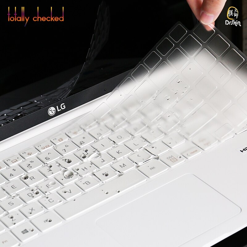 Ultra delgado teclado TPU para portátil cubierta piel Protector para LG Gram 15Z970 15Z975 15Z980 15 15,6 pulgadas