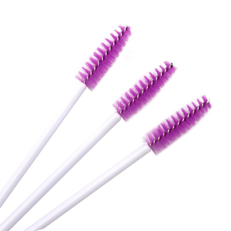 50 Pcs Disposable Eyelash Brushes Mascara Eye Lash Wand Microbrush Brushes for Women Eyelash Extension Makeup Tools: AA101-03