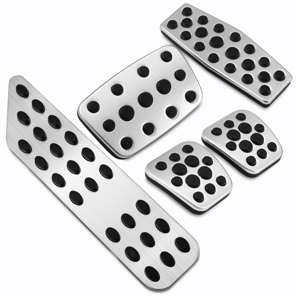 Aluminium pedaalbeschermers voor chevrolet cruze trax malibu voor opel mokka astra j insignia