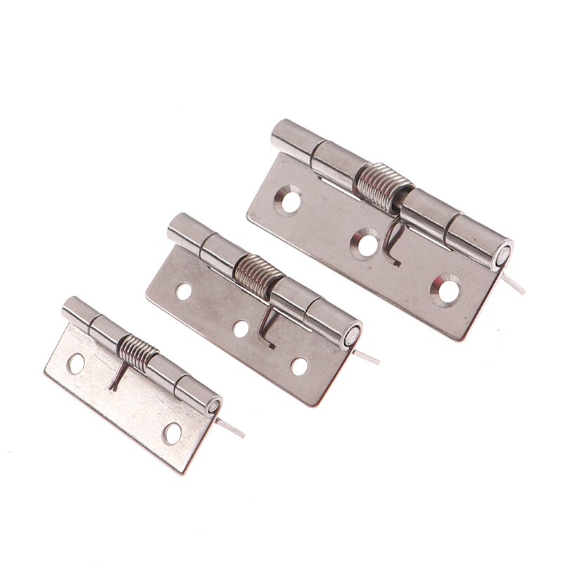 2/2.5/3 zoll Lange Edelstahl Tür Scharniere Silber Schrank Schublade Schmuck Kasten Scharnier Stiefel Marine Scharnier Für Möbel Hardware-
