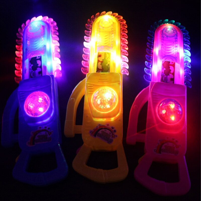 Scie à chaîne électrique pour enfants, jouet magique, Flash, imaginatif, éducatif, HX5D