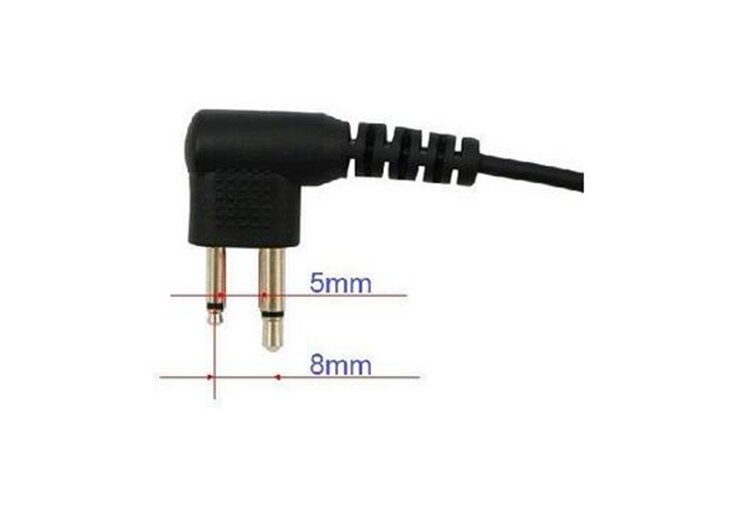 Tube acoustique extensible PTT gorge Microphone écouteur pour UV-5R Bf-888s CB Radio talkie-walkie accessoires Baofeng casque