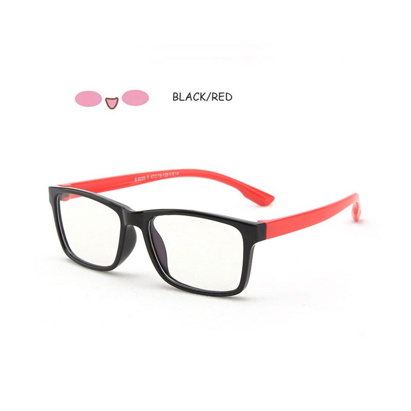 Flexible Blue Light Kids Glasses Optical Frame Children Boy Girls Clear Computer Transparent Blocking Anti Reflective Eyeglasses: 2