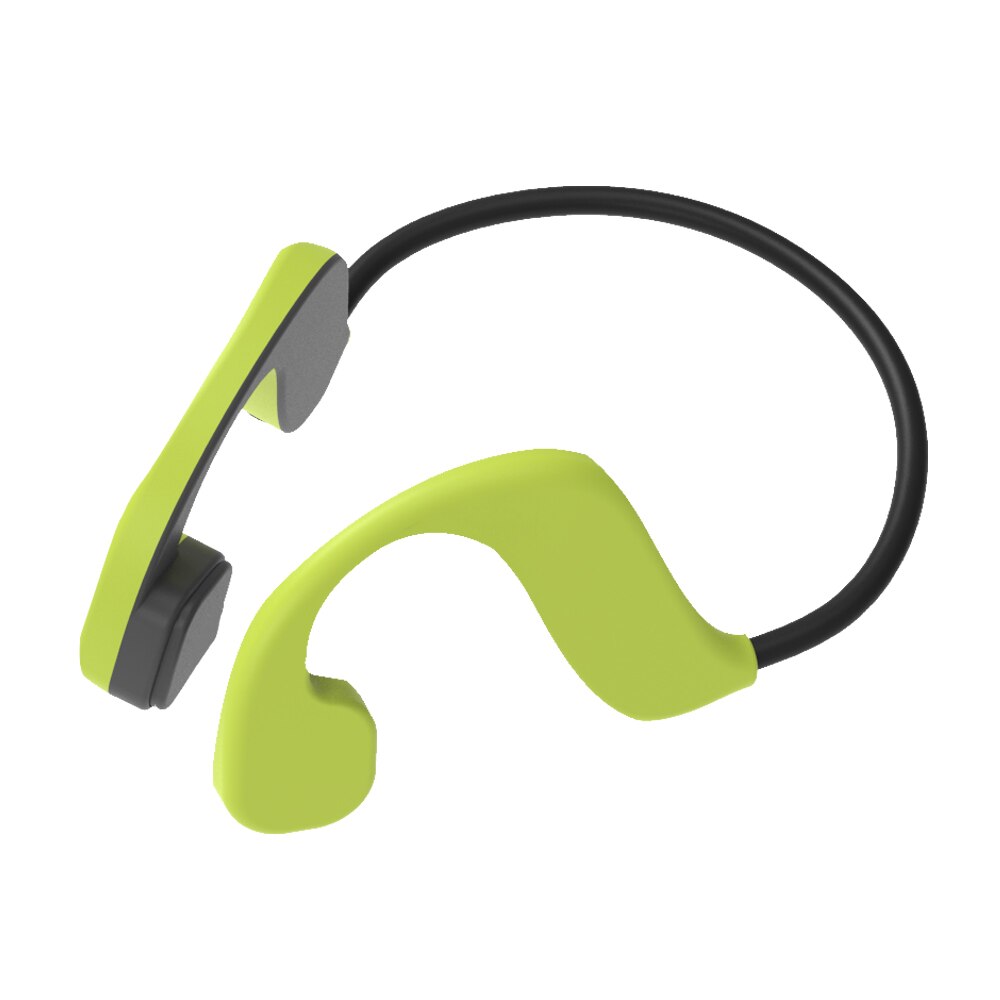 Moderno auricular Y8 resistente al agua para MP3, 32G, Bluetooth 5,0, manos libres, estéreo, para música, IPX8, deporte, auricular de natación, conducción ósea: Green