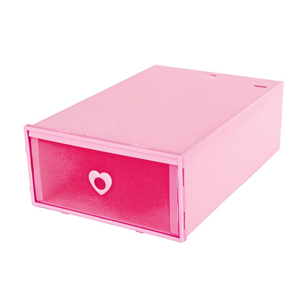 Plastic Shoe Organizer Box Shoe Box Drawer Dustproof Storage Box Stackable Combined Shoes Transparent Drawer Shoebox: A4 for women