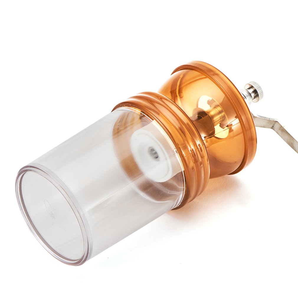 Transparent Hand Grinder Adjustable Ceramic Core 304 Stainless Steel Washable Hand Coffee Machine Kitchen Appliance