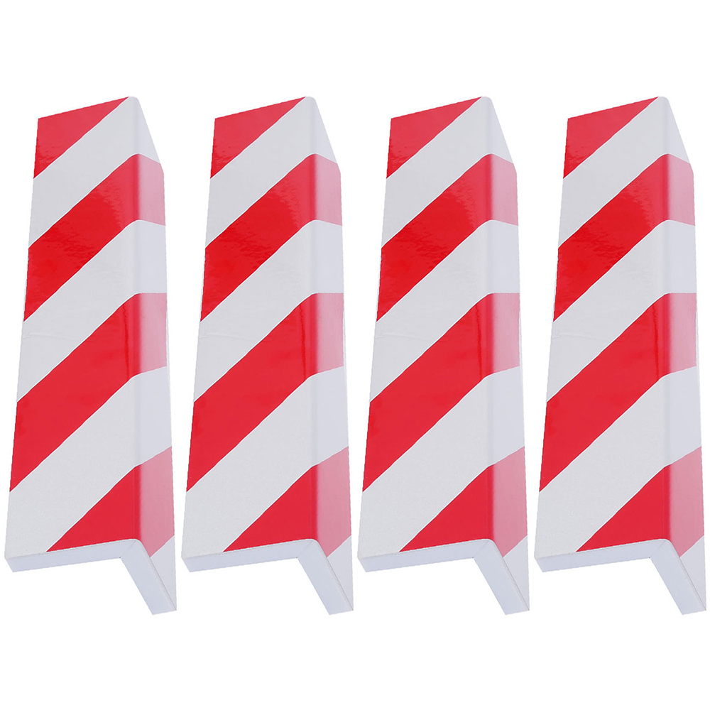 2-6pcs Garage Wall Protector Foam Edge Corner Bumper Foam Wall Corner Guard Car Sticker Anti Scratch Parking Auto Door Protector: Gold