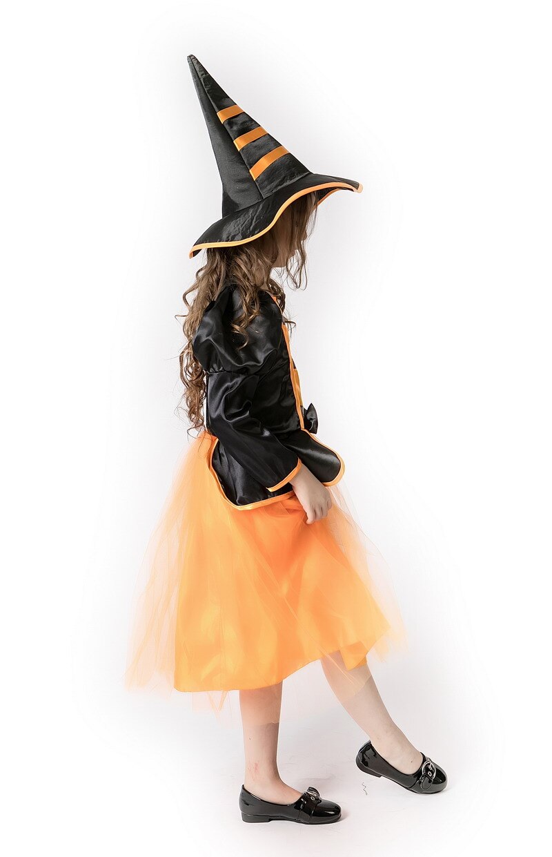 Halloween Party Dress Witch Spider