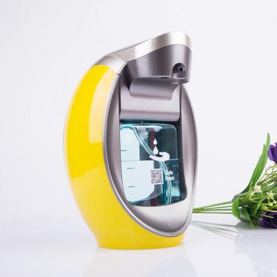 Automatic foam soap dispenser Intelligent foam handsanitizer automatic soap dispenser Wall mounted Upscale soap dispensers 400ml: YELLOW