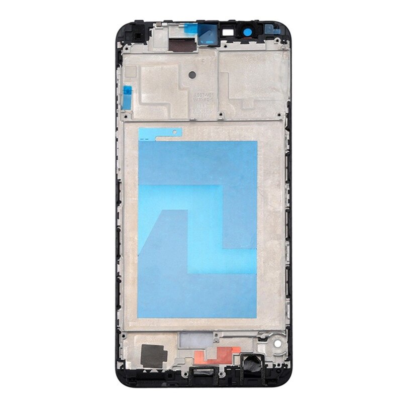 Para Huawei Honor 7X LCD Placa Habitação Quadro Moldura Tampa da caixa Frente UM Quadro Placa quadro Oriente Peças de Reposição