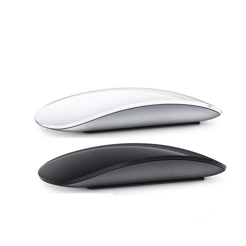 Draadloze Muis Stille Multi Arc Touch Muizen Ultradunne Magic Mouse Voor Laptop Ipad Mac Pc Macbook Met 2 kleuren