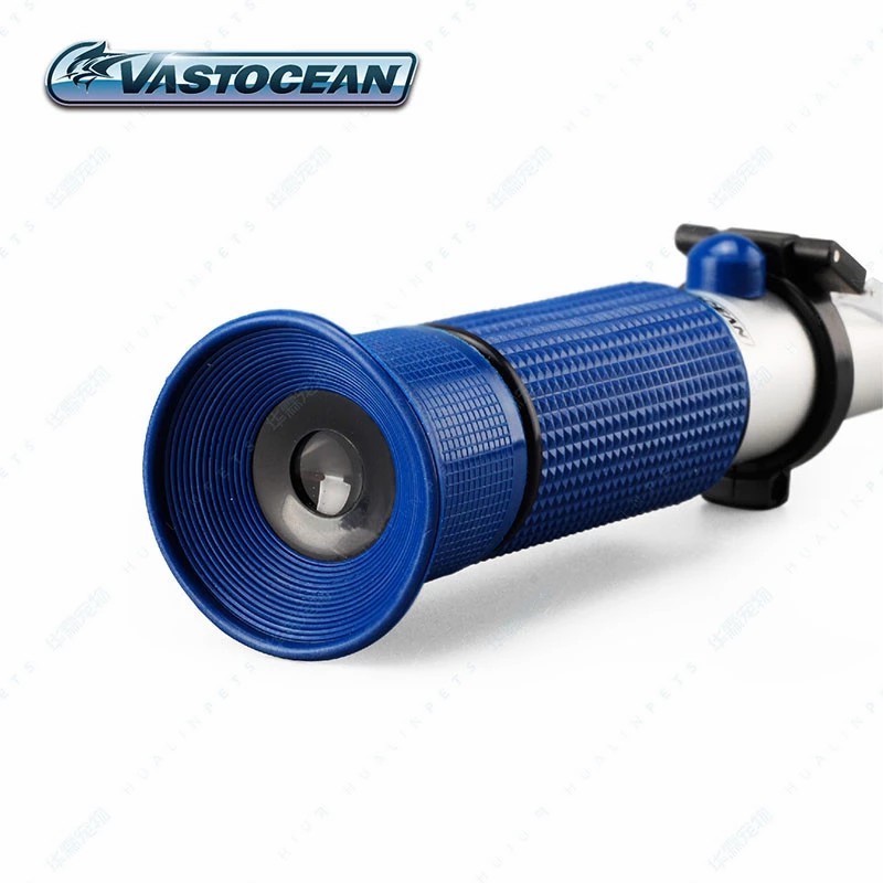 Vastocean Saltwater Refractometer Optical hydrometer Salinity Meter For Marine Aquarium