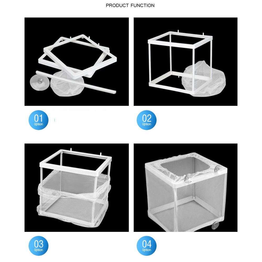 Fish Tank Aquarium Breeding Box Hatchery Float Breeder Box Isolation Breeding Breeder Box Baby Fish Aquarium Accessory Supplies