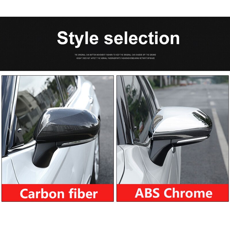 Carbon fiber Car Rearview Mirror Cover Side Wing C – Grandado