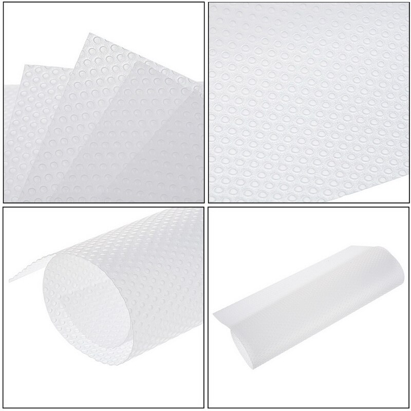 4pcs Refrigerator Pad Antibacterial Antifouling Mildew Refrigerator Mats Moistureproof Waterproof Pad Cooler Fridge Mats